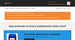 Desktop Screenshot of frizerska-oprema.com